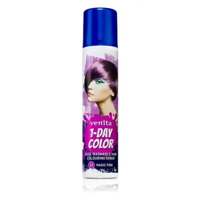 Venita 1-Day Color színező spray hajra árnyalat No. 13 - Magic Pink 50 ml