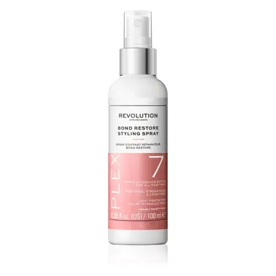 Revolution Haircare Plex No.7 Bond Restore Styling Spray regeneráló kondicionáló spray meleg ált