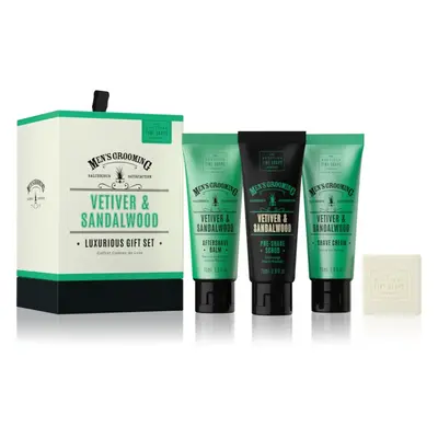 Scottish Fine Soaps Men’s Grooming Vetiver & Sandalwood szett szakállra uraknak