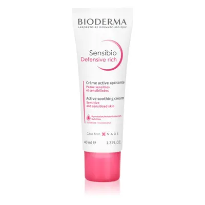 Bioderma Sensibio Defensive Rich nyugtató krém 40 ml