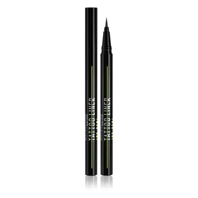 MAYBELLINE NEW YORK Tattoo Liner Ink Pen széles applikátorú szemhéjtus árnyalat Matte Black 1 ml