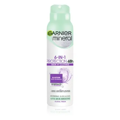 Garnier Mineral 5 Protection izzadásgátló spray alkoholmentes 150 ml