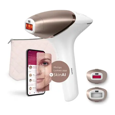 Philips Lumea IPL 9900 SkinAI BRI950/01 IPL epilátor testre, arcra, bikinivonalra és hónaljra 1 