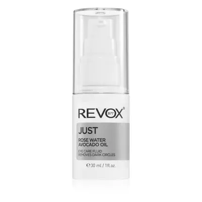 Revox B77 Just Rose Water Avocado Oil Eye Care hidratáló folyadék a szemkörnyékre sötét karikákr