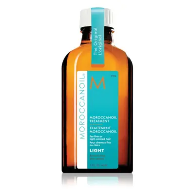 Moroccanoil Treatment Light olaj a vékony szálú, festett hajra 50 ml