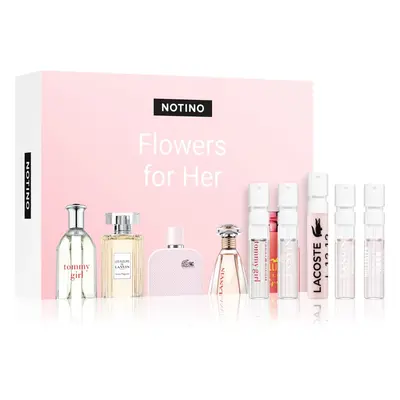 Beauty Discovery Box Notino Flowers for Her szett hölgyeknek