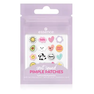 essence Spot Squad Pimple Patches helyi ápolás pattanásos bőrre 32 db