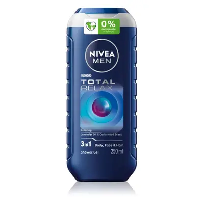 NIVEA MEN Total Relax relaxáló tusfürdő gél uraknak 250 ml