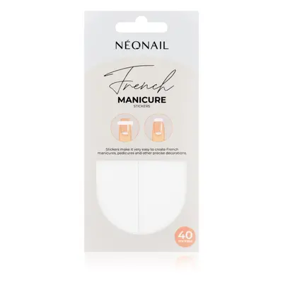 NEONAIL French Manicure Stickers körömmatrica típus 02 40 db