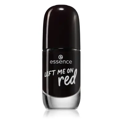 essence Gel Nail Colour körömlakk árnyalat 72 LEFT ME ON red 8 ml