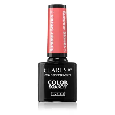 Claresa SoakOff UV/LED Color Summer Stories géles körömlakk árnyalat 5 g