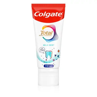 Colgate Total Junior Active Prevention Mild Mint fogkrém a szájüreg és fogak alapos tisztítására