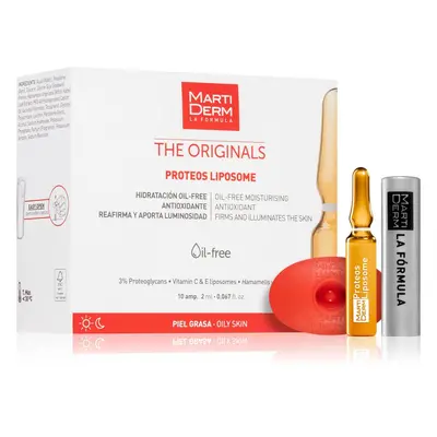 MartiDerm The Originals Proteos Liposome kisimító és élénkítő ápolás ampullákban 10x2 ml