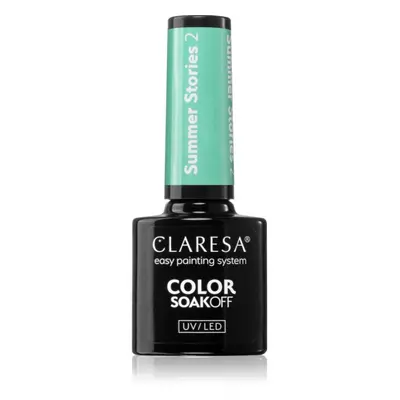 Claresa SoakOff UV/LED Color Summer Stories géles körömlakk árnyalat 5 g