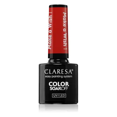 Claresa SoakOff UV/LED Color Make a Wish géles körömlakk árnyalat 1 5 g