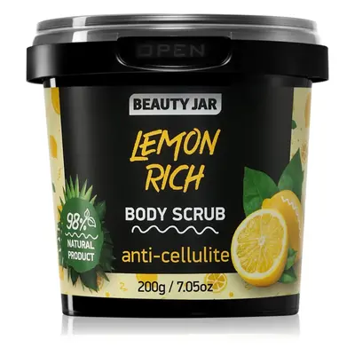 Beauty Jar Lemon Rich testpeeling narancsbőrre 200 g