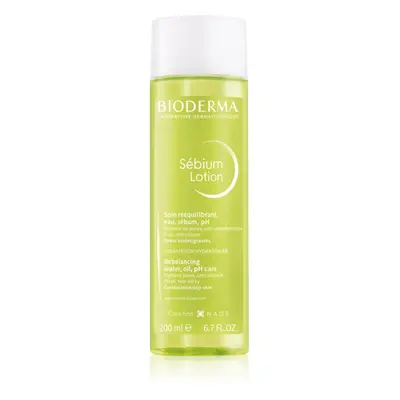 Bioderma Sébium Lotion arcvíz a vegyes és zsíros bőr egyensúlyának helyreállításához 200 ml