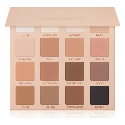 SOSU Cosmetics All Matte Everything Eyeshadow Palette szemhéjfesték paletta 16x2 g