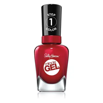 Sally Hansen Miracle Gel™ géles körömlakk UV/LED lámpa használata nélkül árnyalat Can't Beet Roy