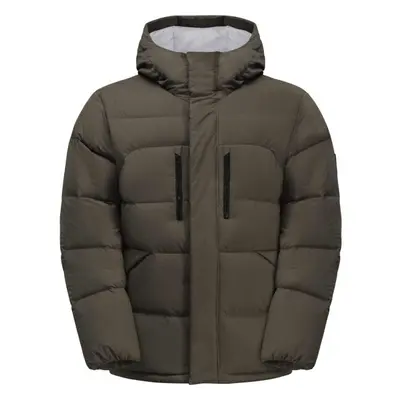 Jack Wolfskin ROEMERTOR Férfi tollkabát, khaki, méret