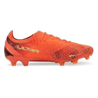 Puma ULTRA ULTIMATE FG/AG Férfi focicipő, narancssárga, méret