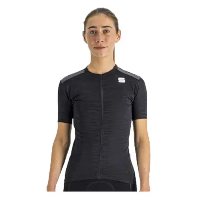 Sportful SUPERGIARA W JERSEY Női kerékpáros mez, fekete, méret