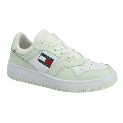 Tommy Hilfiger TOMMY JEANS RETRO BASKET WMN Női szabadidőcipő, világoszöld, méret