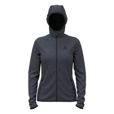 Odlo ROY MID LAYER HOODY Női fleece pulóver, sötétszürke, méret