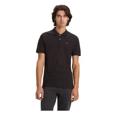 Levi's® SLIM HOUSEMARK POLO Férfi pólóing, fekete, méret