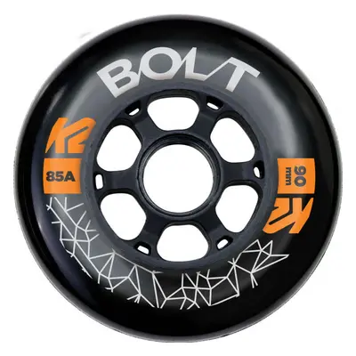 K2 BOLT 90/85A WHEEL PACK BLK Görkorcsolya kerék, fekete, méret