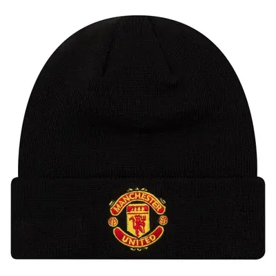 New Era CORE CUFF BEANIE MANCHESTER UNITED Férfi sapka, fekete, méret