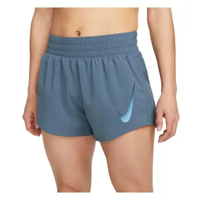 Nike SWOOSH SHORT VENEER VERS Női rövidnadrág, kék, méret