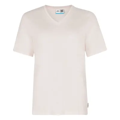 O'Neill ESSENTIALS V-NECK T-SHIRT Női póló, rózsaszín, méret