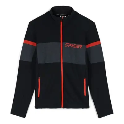 Spyder SPEED FULL ZIP Férfi melegítőfelső, fekete, méret