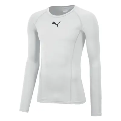 Puma LIGA BASELAYER TEE LS JR Fiú felső, fehér, méret