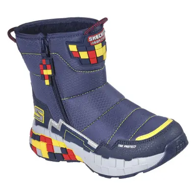 Skechers MEGA-CRAFT Fiú bélelt téli cipő, kék, méret