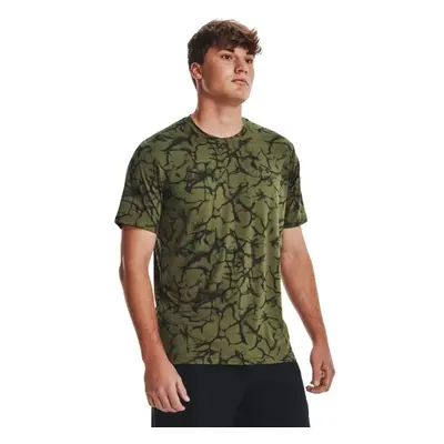 Under Armour UA RUSH ENERGY PRINT SS Férfi funkcionális felső, khaki, méret