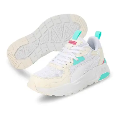 Puma TRINITY LITE JR Gyerek cipő, fehér, méret