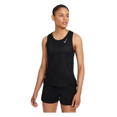 Nike DF RACE SINGLET W Női ujjatlan felső futáshoz, fekete, méret