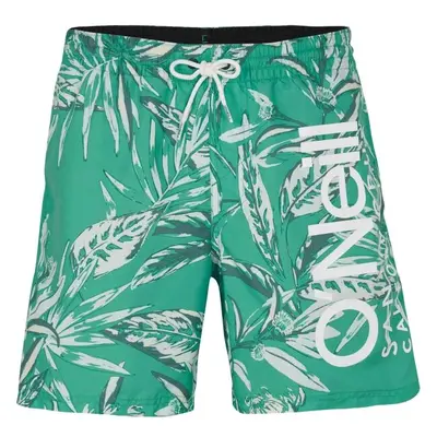 O'Neill CALI FLORAL 16'' SWIM SHORTS Férfi fürdőnadrág, zöld, méret