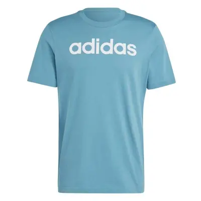 adidas LIN SJ T Férfi póló, zöld, méret