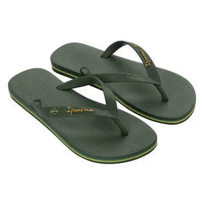 Ipanema CLAS BRASIL Férfi flip-flop papucs, sötétzöld, méret