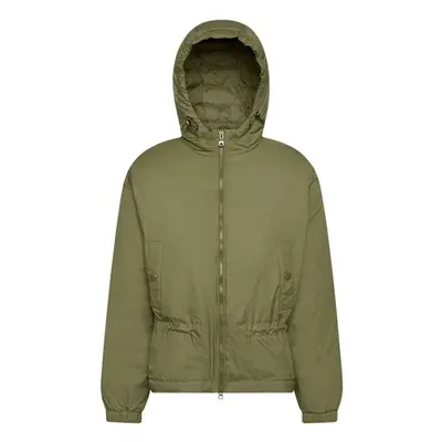 Geox W SPHERICA PARKA - RECYCLE PON Női kabát, khaki, méret