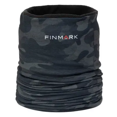 Finmark FSW-248 Lány multifunkcionális kendő fleece béléssel, sötétszürke, méret