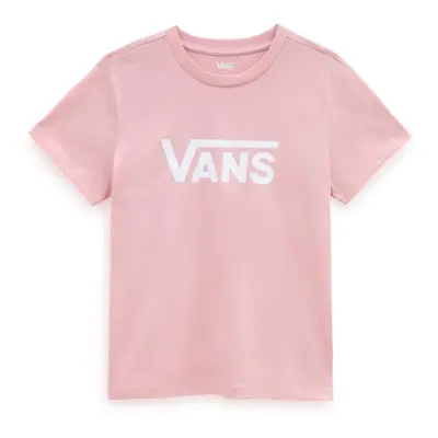 Vans WM DROP V SS CREW-B Női póló, rózsaszín, méret