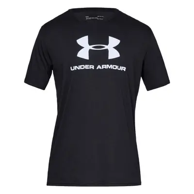 Under Armour SPORTSTYLE LOGO SS Férfi póló, fekete, méret