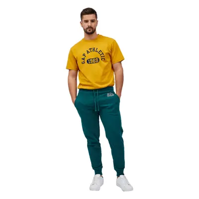 GAP V-HERITAGE LOGO JOGGER Férfi melegítőnadrág, sötétzöld, méret