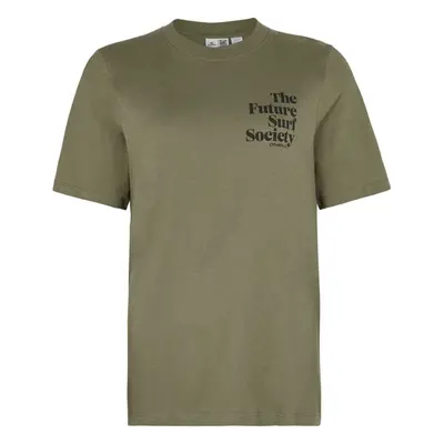 O'Neill FUTURE SURF SOCIETY T-SHIRT Női póló, khaki, méret