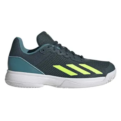 adidas COURTFLASH K Gyerek teniszcipő, zöld, méret 35.5