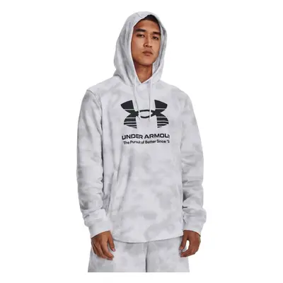 Under Armour UA RIVAL TERRY NOVELTY HD Férfi sportpulóver, fehér, méret